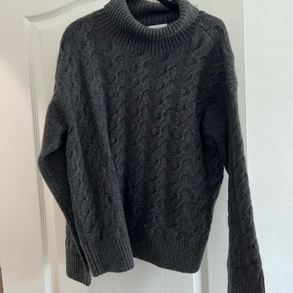 Nordstrom Oversized Mock Neck Sweater SZ S - Picture 1 of 4